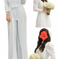 لباس عقد مزون‌دوز خاص/طراحی اختصاصی وکاملاً پوشیده