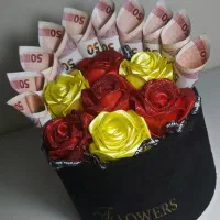 گل روبانی هدیه روز مادر|گل مصنوعی|کاشان, پا نخل|دیوار