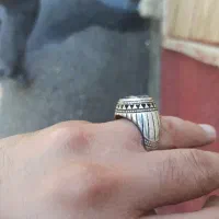 انگشتر نقره مردانه سالم