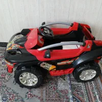 ماشین شارژی کارکرده تاب بچگانه درحد نو