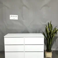 دراور ۶ کشو طرح دستگیره مخفی/(ارسال‌رایگان)
