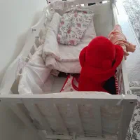 سیسمونی کودک کاملا نو و سالم|اسباب و اثاث بچه|خوی, |دیوار