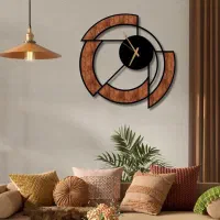 ساعت دیواری مدرن|ساعت دیواری و تزئینی|فلاورجان, |دیوار