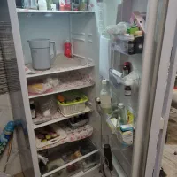 یخچال  و فریزر  ۲ قلو برند نسکو|یخچال و فریزر|رشت, دروازه لاکان|دیوار