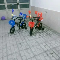 دوتا دوچرخه|اسباب‌بازی بچه|مشهد, طبرسی شمالی|دیوار