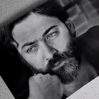 نقاشی سیاه قلم|تابلو، نقاشی، عکس|بجنورد, |دیوار