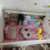 تخت کودک کنار مادر نونو|تخت و صندلی بچه|تبریز, |دیوار