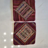 3 عددگلیم فرش دستباف و 5عدد کوسن دستباف|گلیم، جاجیم، گبه|مشهد, گوهرشاد|دیوار