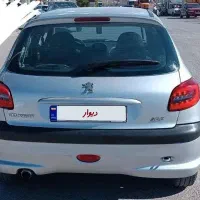 پژو ۲۰۶ مدل ۸۳ نقره ای|خودرو سواری و وانت|بستان آباد, |دیوار