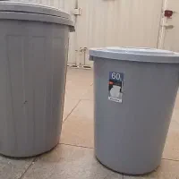 سطل پلاستیکی پزرگ