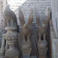 آبنما سنگی شیر سنگی مجسمه سنگی عقاب حیوانات|صنایع دستی و سایر لوازم تزئینی|تهران, شوش|دیوار