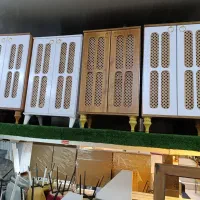 جاکفشی دو درب / جاکفشی درب حصیری / وکیوم