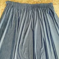 پارچه ی مخمل آبی نفتی