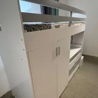 تخت یکنفره و تخت دوطبقه کد۵۴۳۲۱|تخت و سرویس خواب|اصفهان, باغ فدک|دیوار