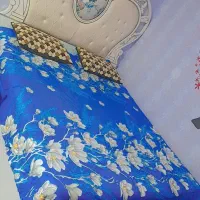 تخت دو نفره با تشک طبی و تخت تک نفر با تشک