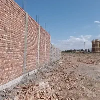 خونه نیمه ساز شرف اباد ۵قصب پای کار سقف
