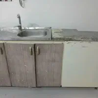 کابینت تمام فلزباسینک وشیرآب واتصالات وسنگ وآبچکان