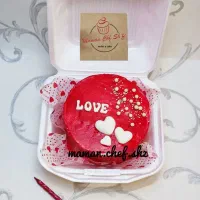 لانچ باکس(کیک دو نفره)