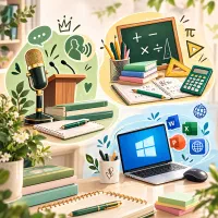 معلم خصوصی فن بیان، ریاضی و کامپیوتر