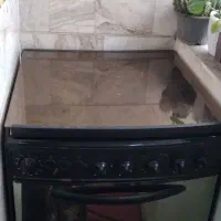 اجاق ۴شعله فر تمام لعاب|اجاق گاز و لوازم برقی پختوپز|رشت, استقامت ۱|دیوار