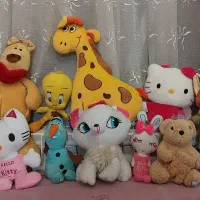 عروسک‌های شخصیت‌های کارتونی