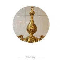 لوستر تک شاخه سلطنتی|لوستر و چراغ آویز|اهواز, پادادشهر|دیوار