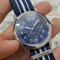 ساعت خلبانی همیلتون خاکی فیلد اتوماتیک سوئیس