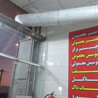 گاز دوشعله و میز کانتر و فر کوچک و هود و هواکش|کافی‌شاپ و رستوران|شیراز, نصرآباد|دیوار