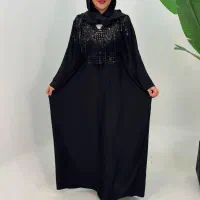 مانتو عبایی.الیزه.قد صد و چهل.بند تنظیم سایز|لباس|اهواز, نادری|دیوار
