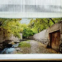 تابلو فرش دستباف با بالاترین دستمزد|تابلو فرش|سنندج, |دیوار