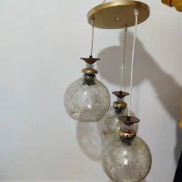 لوستر سه شاخه شیک برای اشپزخونه