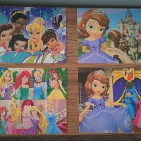 ۴ عدد پازل خارجی با کیفیت چوبی( نو و سالم) با جعبه