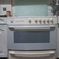 اجاق گاز پنج شعله بسیار زیبا وشیک