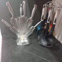 ظروف و سرویس چاقو توافقی می فروشم.