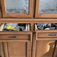 بوفه چوبی|بوفه، ویترین، کنسول|کرج, کیانمهر|دیوار