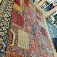 کلاژ فرش از بهترین فرش های ایران کاشان کاشمر قم