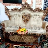 مبل استیل.   سلطنتی. چوب راش   کلاف درشت