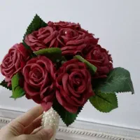 دسته گل عروس|گل مصنوعی|یاسوج, |دیوار