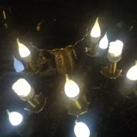 فروش لوستر برنز سقفی و دیوار کوب|لوستر و چراغ آویز|کرمانشاه, |دیوار