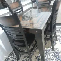 میز نهارخوری ۴نفره|میز و صندلی غذاخوری|کاشان, فاز ۲ ناجی آباد|دیوار