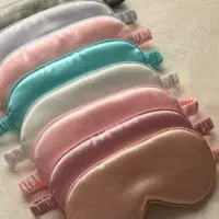 ست روبالشتی و چشم بند کلاه ساتن