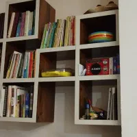 جا کفشی با کتابخانه