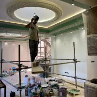 نقاشی پتینه میکروسیمنت|خدمات پیشه و مهارت|کرج, کوی مهر|دیوار