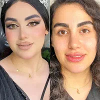 میکاپ و شنیون عروس