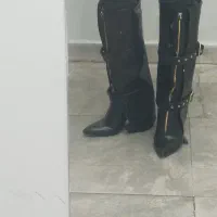 دوجفت کفش مشکی بوت