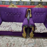 مبل سلطنتی ۷ نفره|مبلمان خانگی و میز عسلی|شوشتر, |دیوار