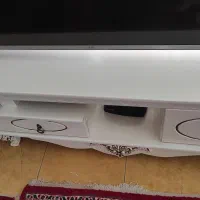 میز تی وی چوبی ابعاد زیری تلویزیون ۱۳۰ سانت|میز تلویزیون|میانه, |دیوار