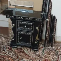 میز آینه شمعدان