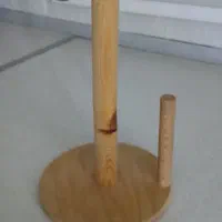 جای دستمال آشپزخانه چوبی