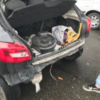 ۲۰۷ tu5 مدل ۹۸ تصادف از پشت